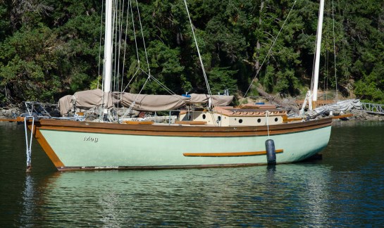 Meg, Lyall Harbour, Saturna Island, BC.