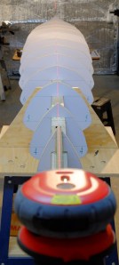 Aligning stations with a simple laser-level is easy.